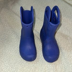 Kids crocs rainboots